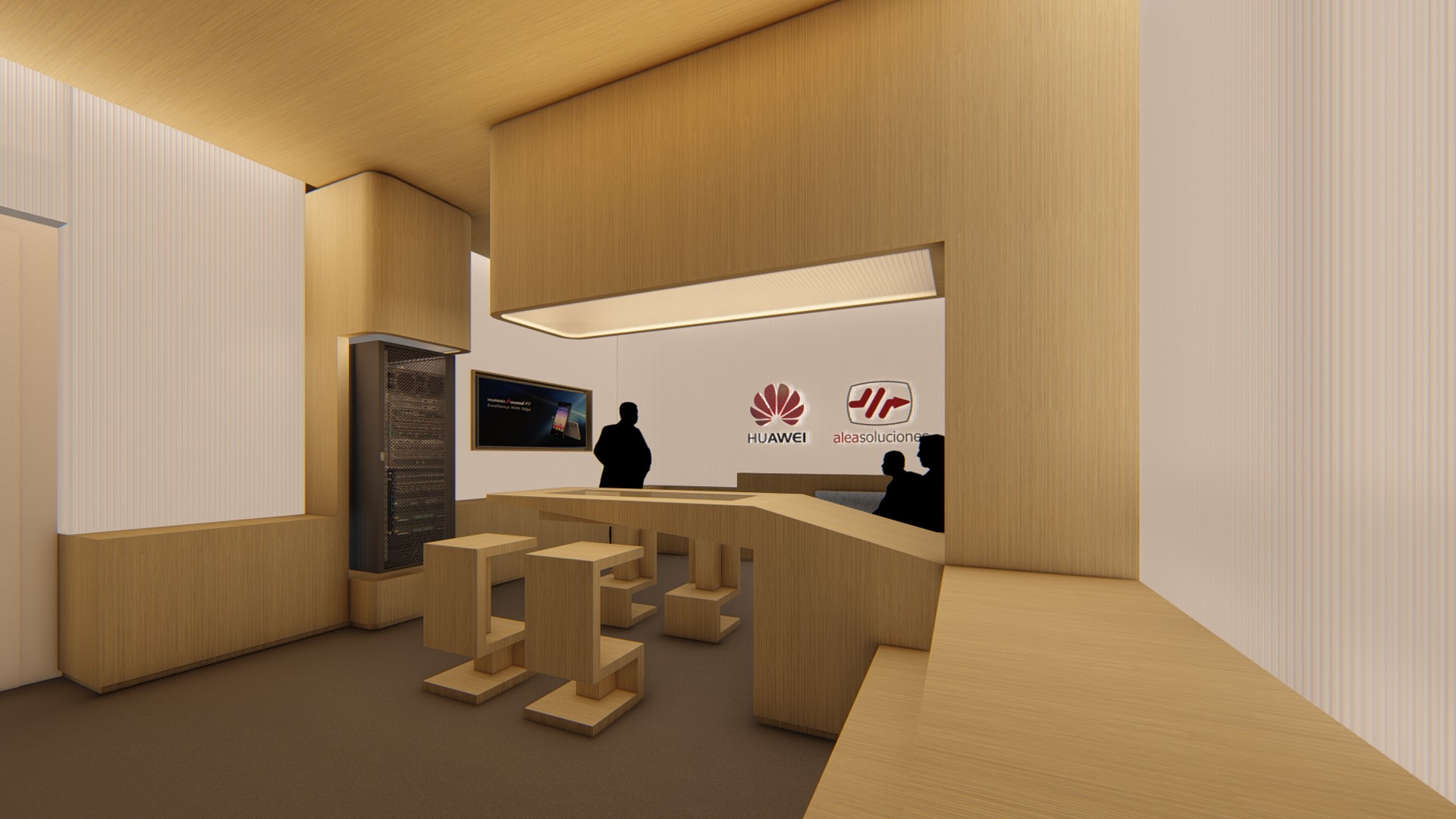 Showroom Alea-Huawei