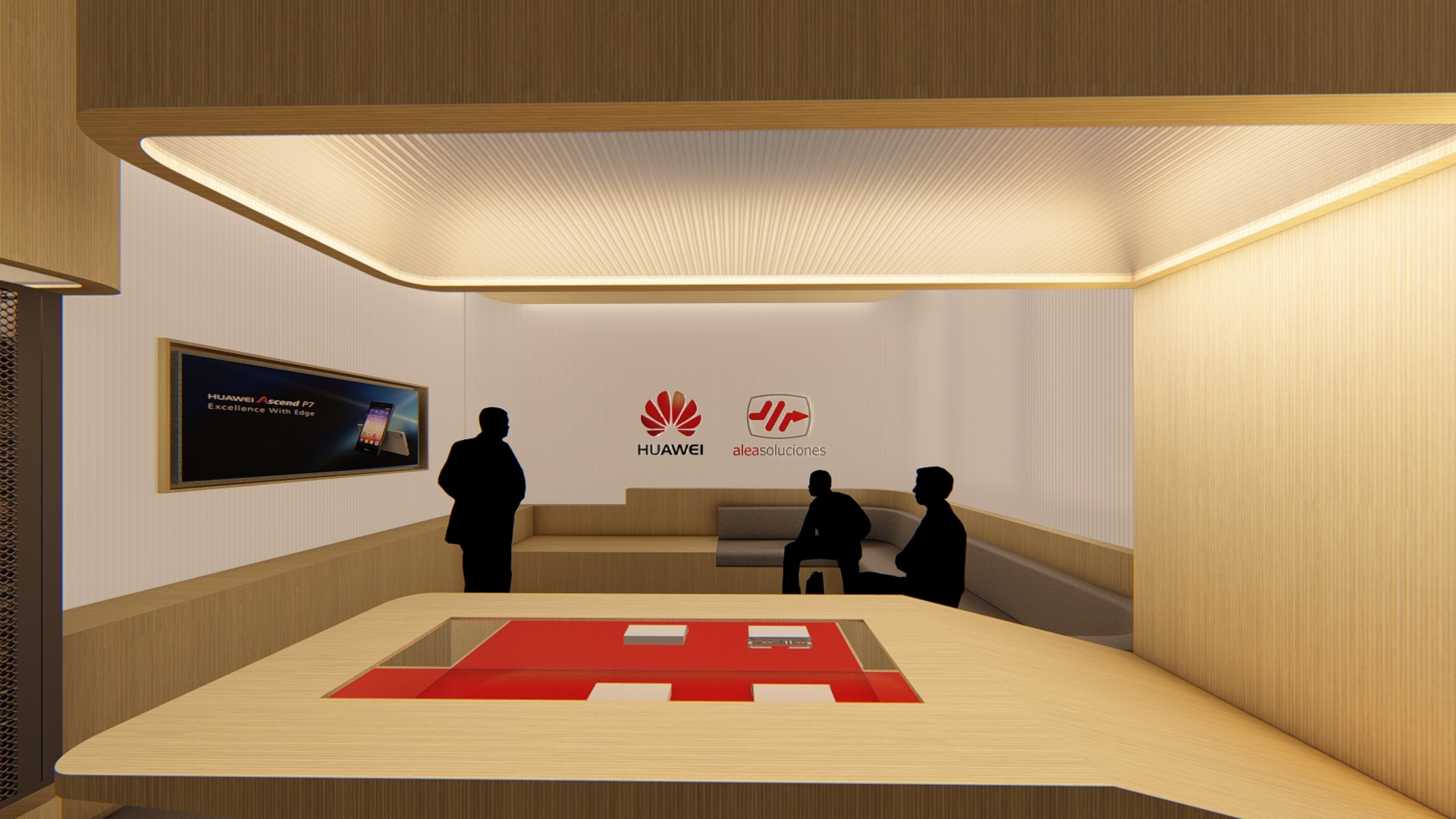 Showroom Alea-Huawei